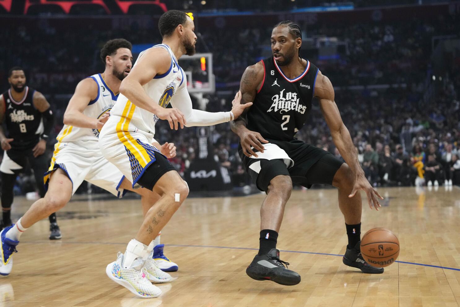 Clippers beat Warriors 134 126 despite 50 points from Curry AP News